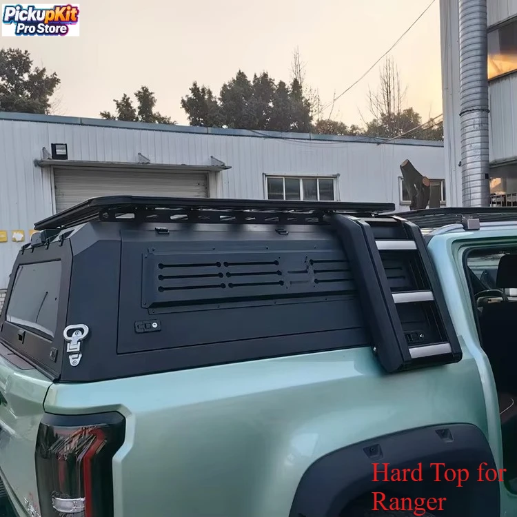 

Ranger 4x4 Pickup Full Accessory Kit Wholesale Hardtop Canopy Roof Rack Ladder Factory Offer