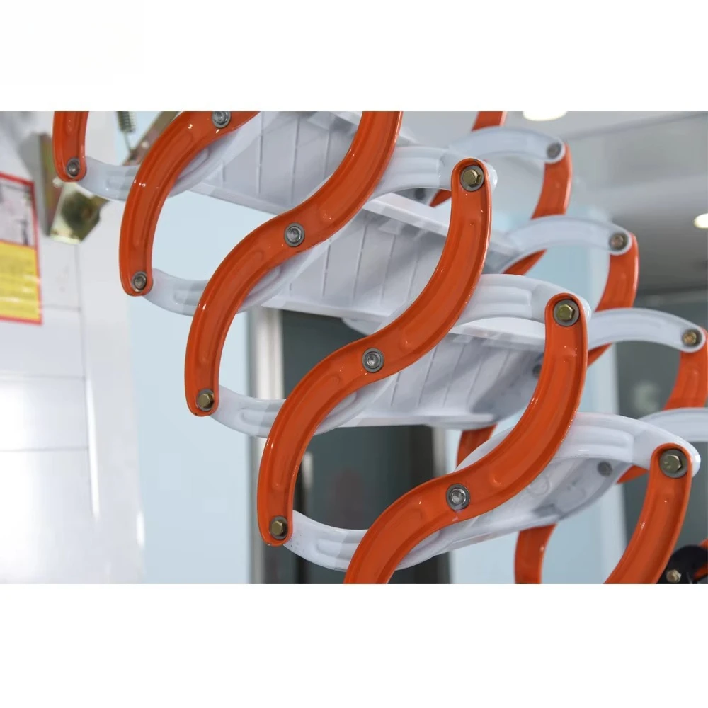 Multi Functional Household Invisible Telescopic Folding Roof Basement Ladder