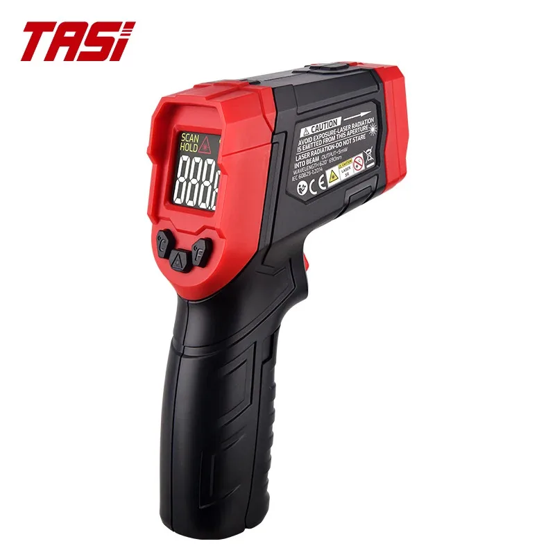 

For Sea Shipping, CustomizedTASI TA606A+ Industrial Household OEM/ODM Thermometer Laser Targeting Precise Non-Contact Infrared T
