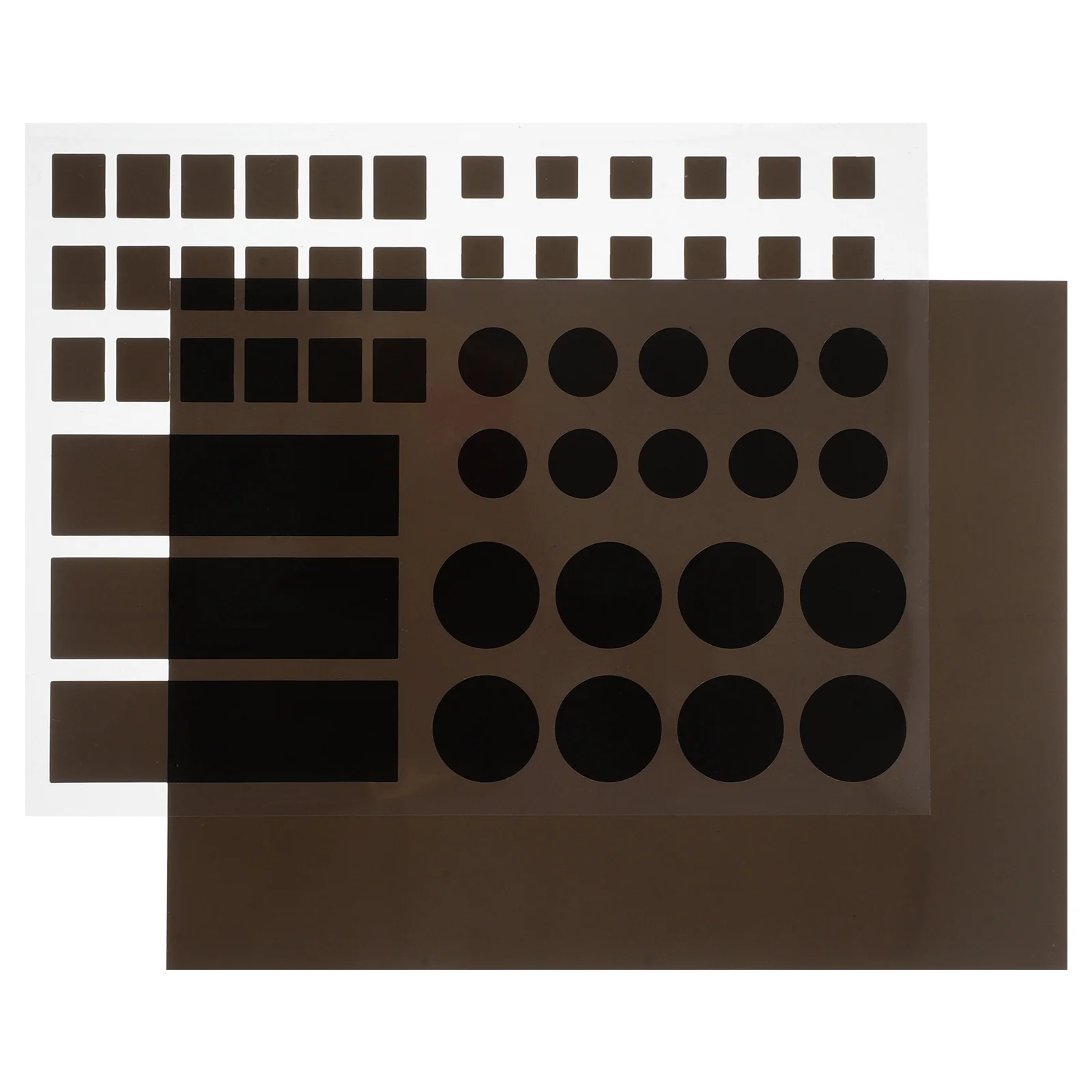 

2 pcs LED Blocking Stickers Blackout Sheets Dimming Stickers Strips for Electronics Routers TVs Bulbs Tubes