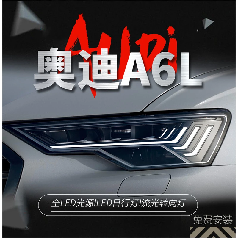 

Head Lamp Upgrade Modified For Audi A6 C8 Headlight A6L2019-2023Headlight Dynamic Signal Head Lamp Auto Accessories