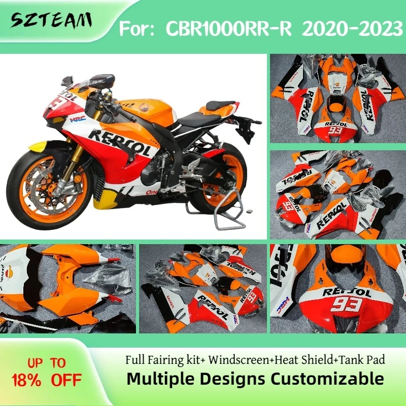 

Высококачественный комплект обтекателей (фарингов) для мотоцикла Honda CBR1000RR-R 2020-2023 из АБС-пластика