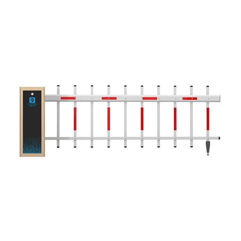 JEWEI Factory Car Parking Guardrail Intelligent Vehicle Access Control Guardrail Gate Speed Adjustable DC Guardrail Boom Gate