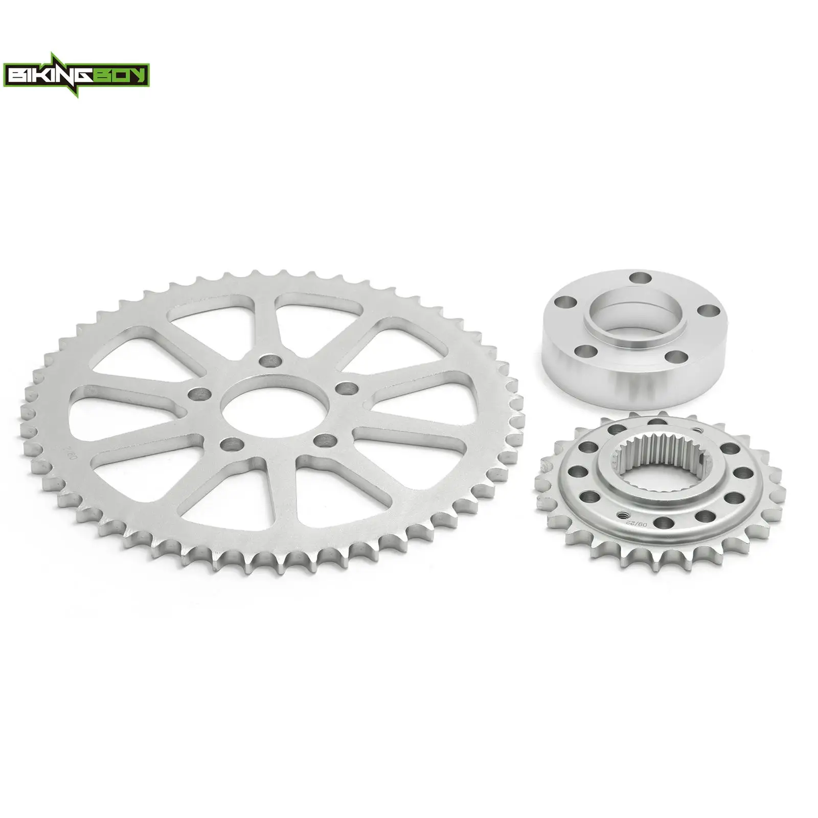 Front 23T Rear 48T Sprocket Chain Drive Conversion Flange Sportster XLH 883 1200 XL1200X XL883N XL1200NS XL1200CX XR883R 91-23