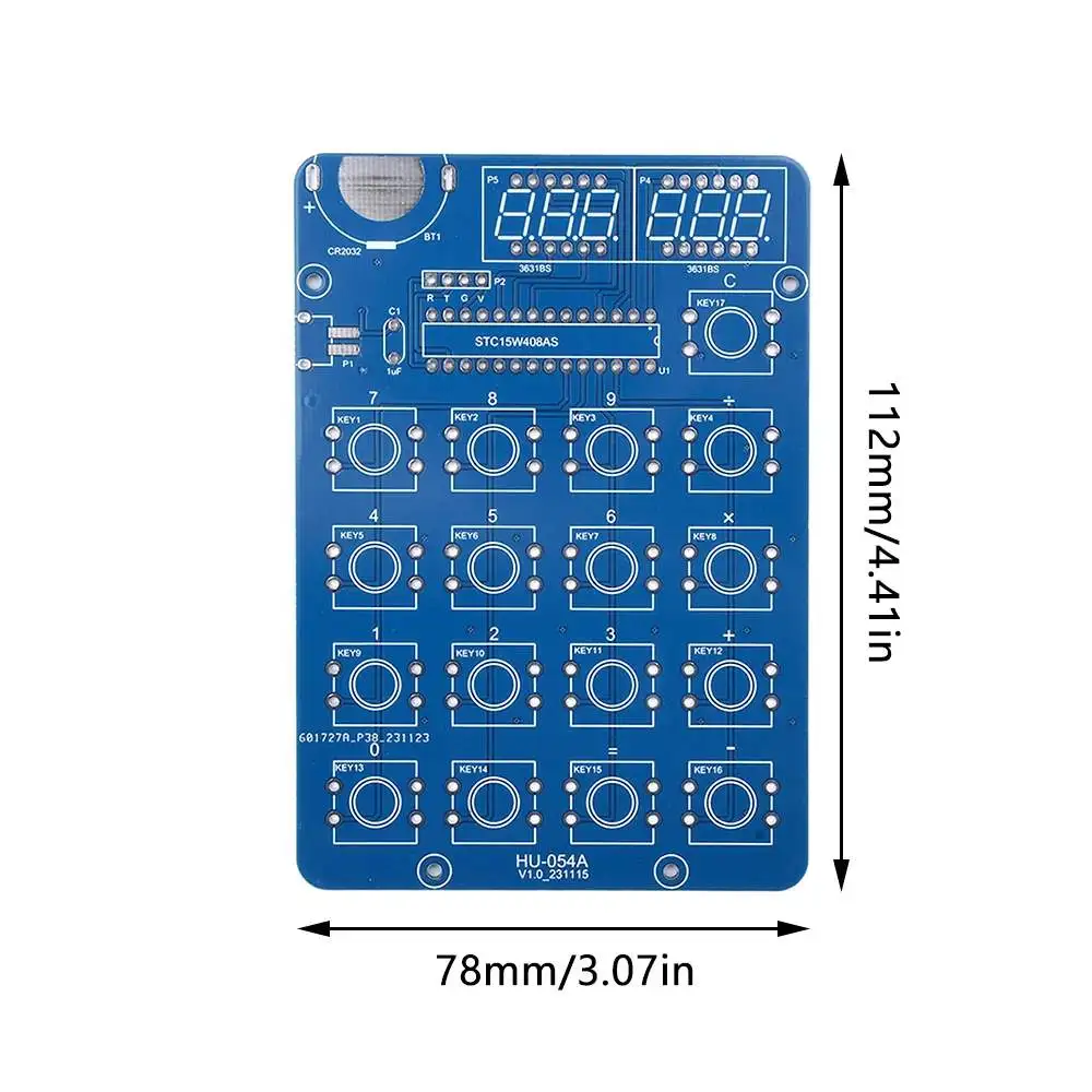 MUSTOOL DIY Electronic Kit Digital Tube Calculator DIY Kits 51 Microcontroller Training Experiment Welding Practice Accessories