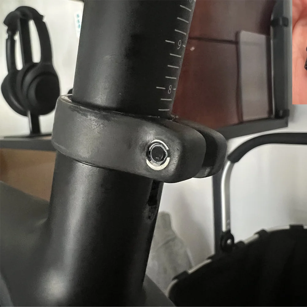 Fahrrad-Carbonfaser-Sattelstützenklemme 31,8/34,9mm MTB/Rennrad Carbon-Klemmen Passend für 27,2/30,9/31,6 Sattelstützen – Detail 11