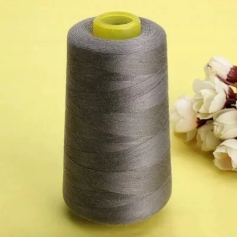 12 Colors Outstanding 3000 Yards Industrial Overlocking Sewing Machine Polyester Thread