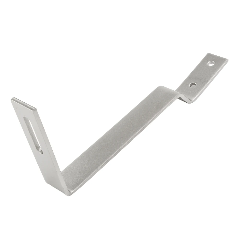 304 Stainless Steel Plain Tile Roof Hook For Solar Module Installation Optimized Support Simple Installation