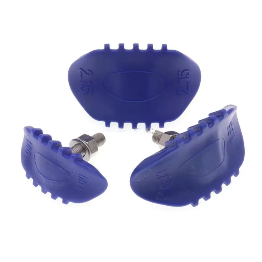 Blue Plastic 1.60'' 1.85'' 2.15'' Rim Wheel Tire Lock Tyre for Motorcycle Motocross Enduro Dirt Pit Bike 1x