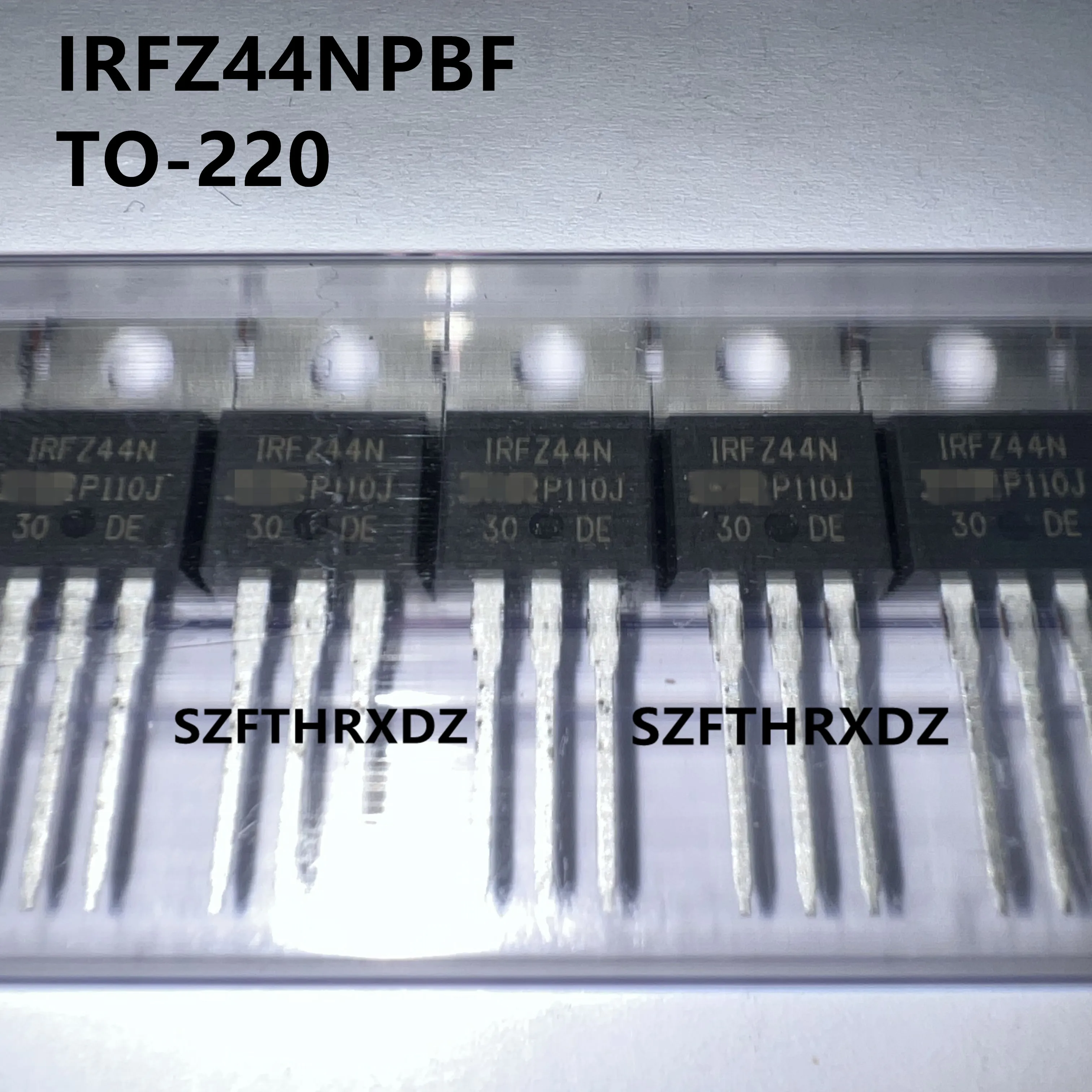 

SZFTHRXDZ 100% New Imported Original IRFZ44NPBF IRFZ44N TO-220 Field Effect Transistors MOSFET MOSFT 55V 41A