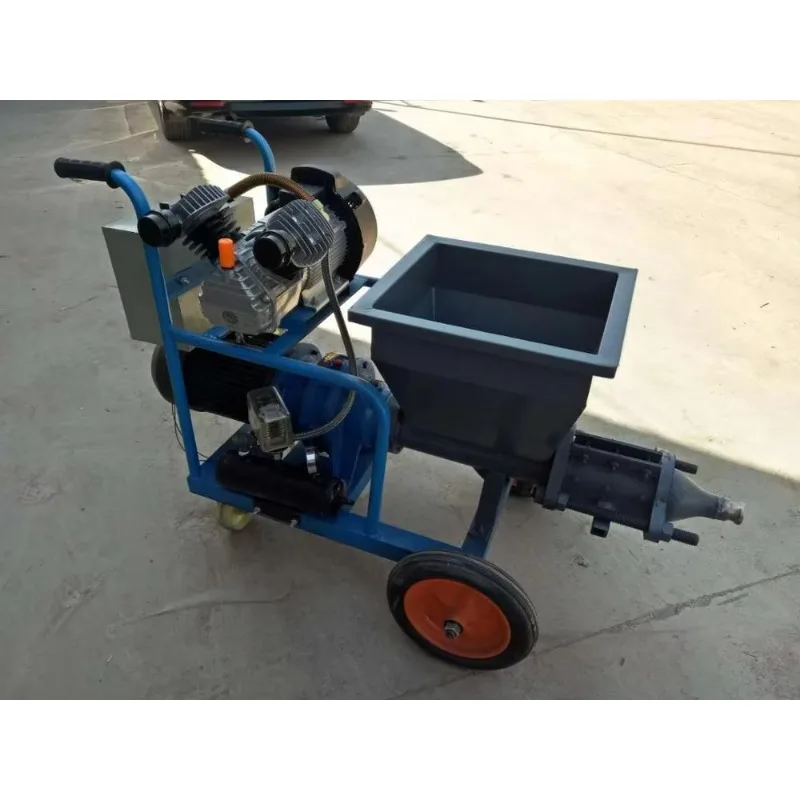 

New Type Cement Mortar Grouting Spraying Wall Putty Machine Mortar Pump Provided 220V Wet Model Plastering Machine 3 Years 280
