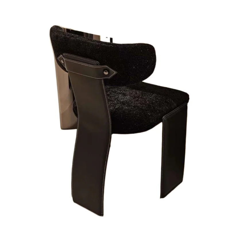 Italian minimalist chair Bauhaus vintage home dining chair modern and simple negotiation
