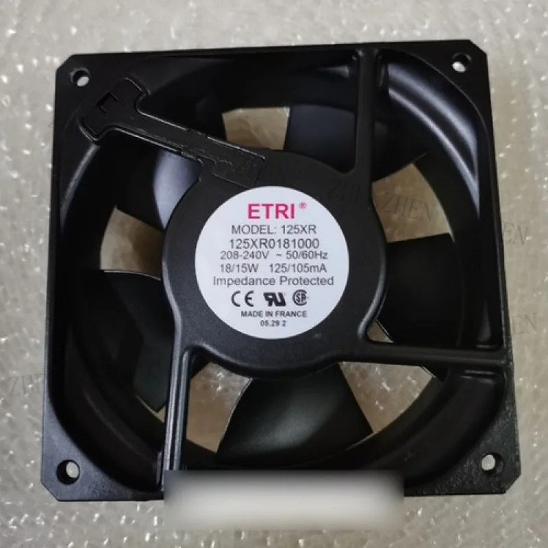 

Y 1PCS New FOR ETRI 125XR0181000 208-240V 18/15W 120*120*38MM Cooling Fan # QW.