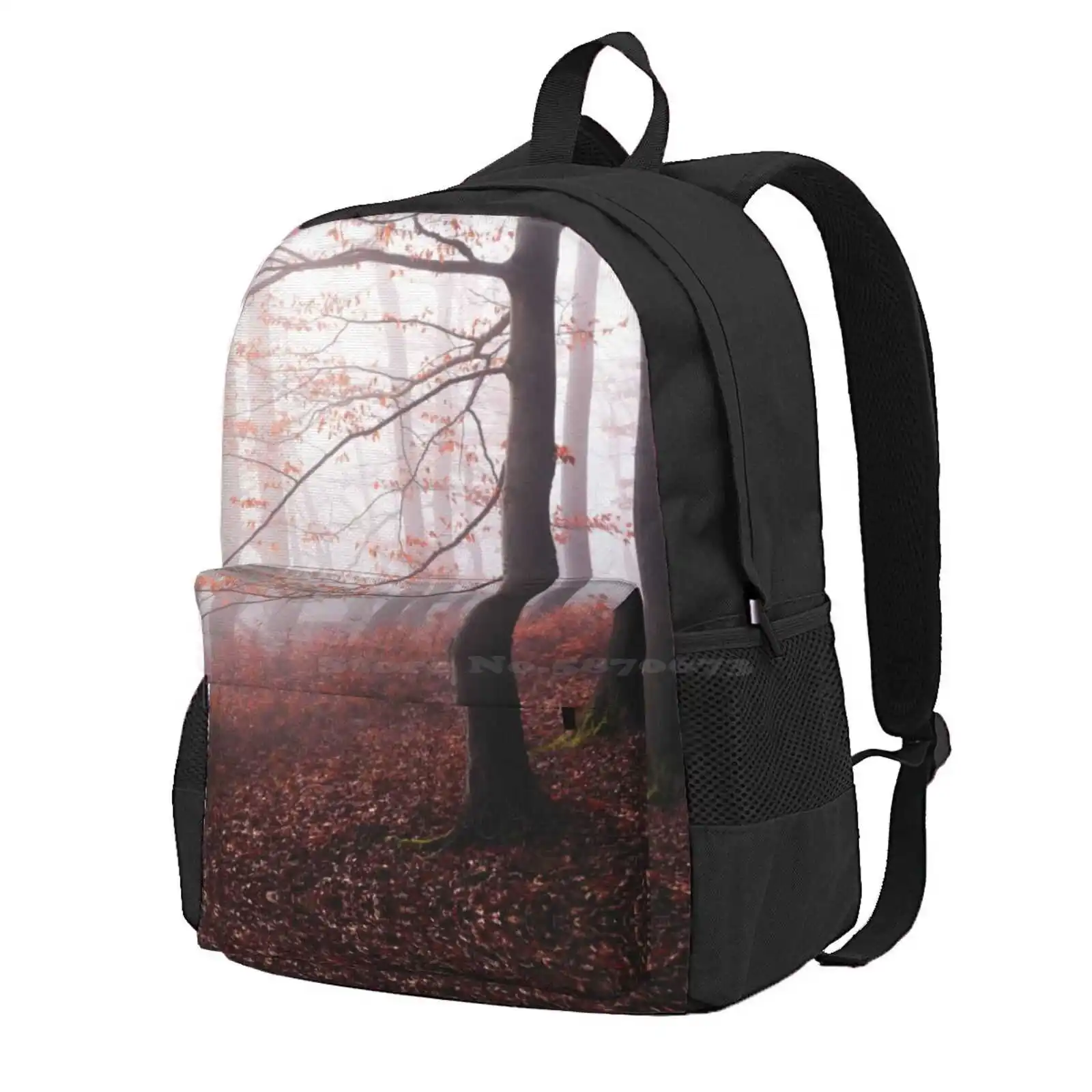

Stay With Me // Misty Autumn Fairytale Wilderness Forest With Red Leaf Trees Covered In Magic Light And Fog Series Hot Sale