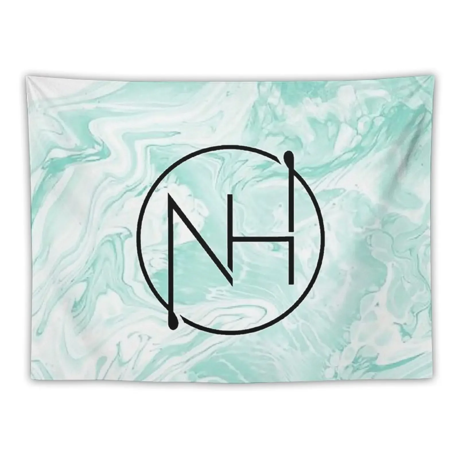 

niall mint marble logo Tapestry Wall Hanging Wall Wall Carpet Tapestry