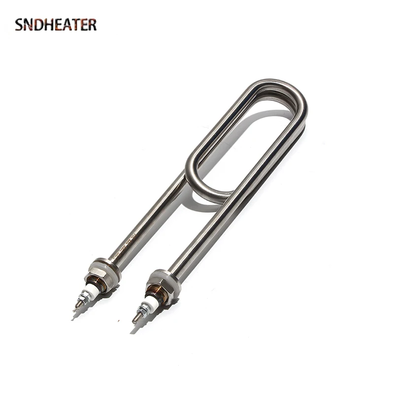 SNDHEATER Double U Heating Element 2KW 3KW 4KW 5KW 6KW 110V/220V/380V 304SS Sauna Stove Rice Steamer Heater Parts 250/290/340MM