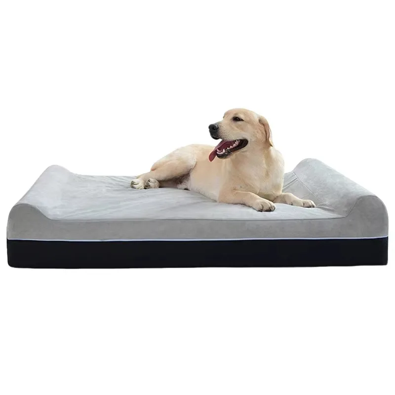 

Washable Orthopedic Memory Foam Dog Pet Beds and Couch with Removable Zipper Cover