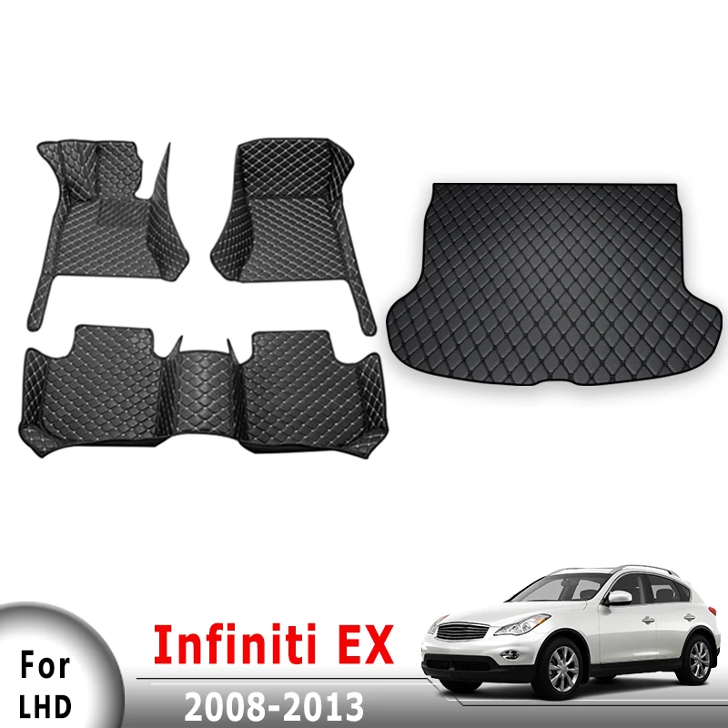 

Автомобильные коврики, ковры в багажник для Infiniti EX 2013 2012 2011 2010 2009 2008, чехлы, товары, автомобильные аксессуары для интерьера, водонепроницаемые