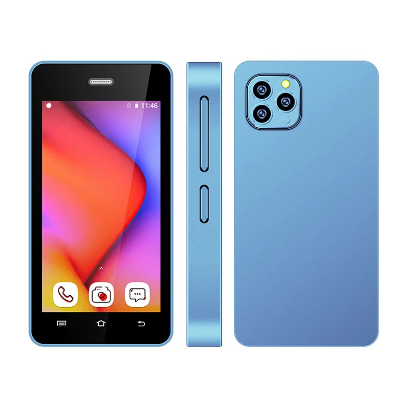 Melrose S9 Pro Super Mini Phones 3Inch Ultra Slim Quad Core 2GB+16GB Telefon komórkowy 5MP 1000mAh 3G Compact Mini Smartphone Android — zdjęcie produktu 9