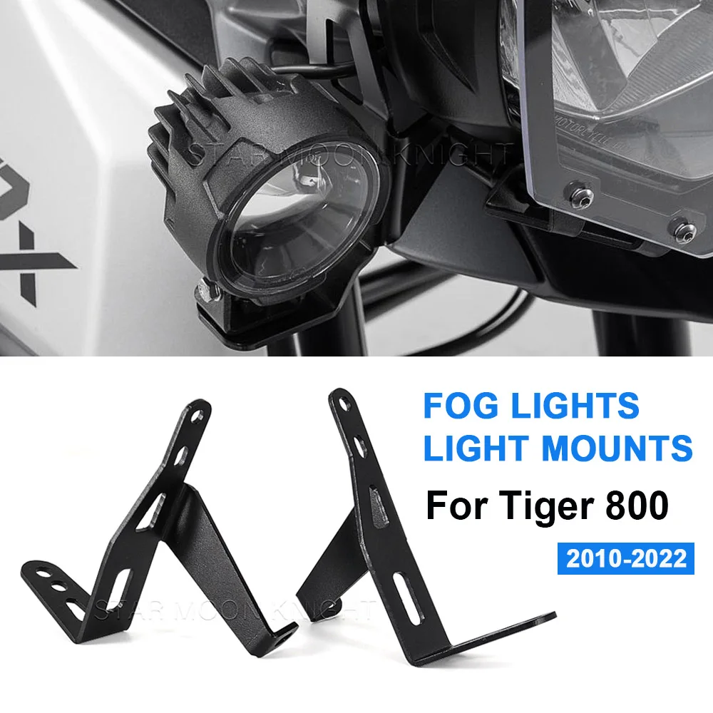 

Fog Lights Auxiliary Bracket Driving Lamp Spotlight Bracket Holder Spot Light For Tiger800 For Tiger 800 XCX XRX 2010 - 2022