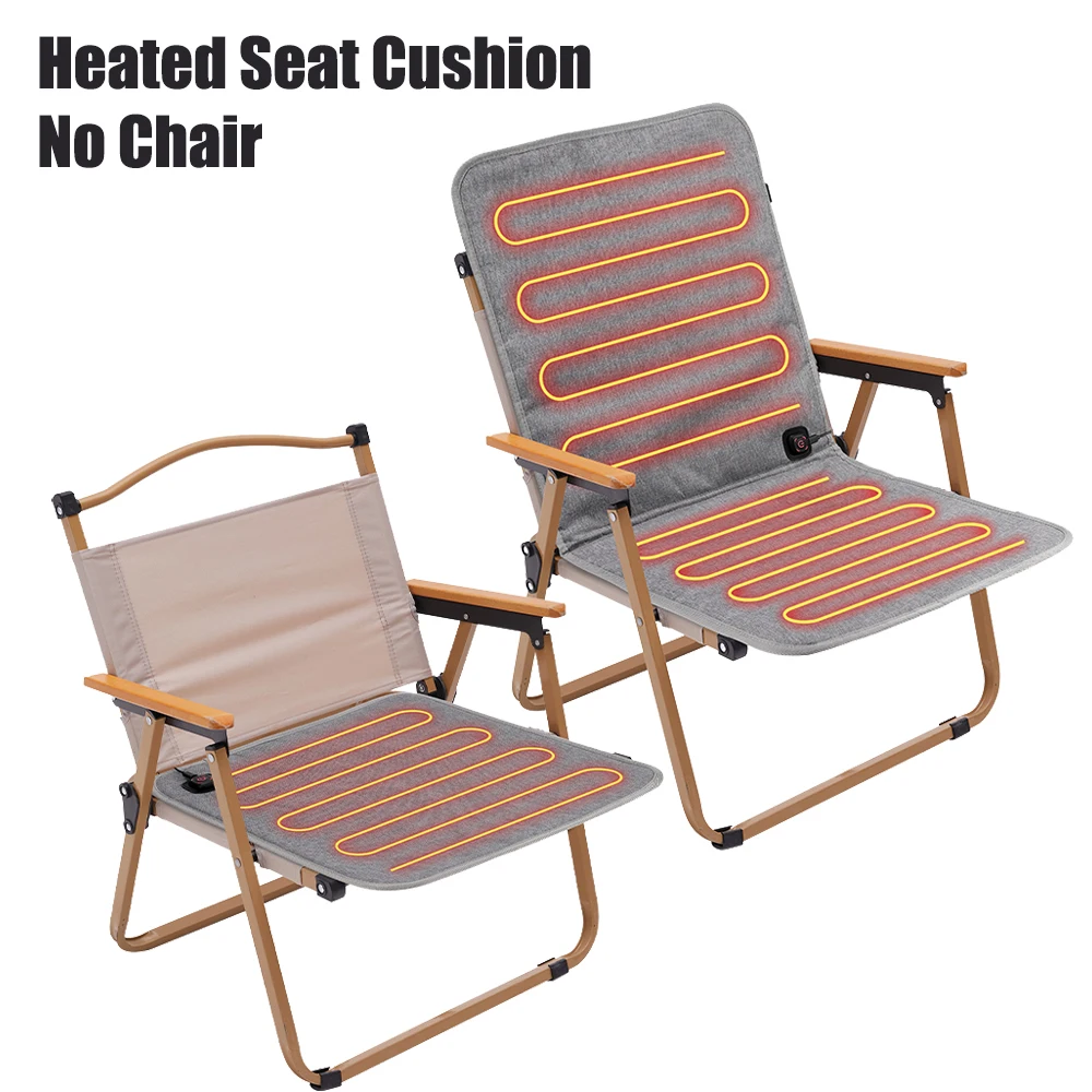 Nova almofada de assento de aquecimento 3 engrenagens almofada de aquecimento elétrico para cadeira de escritório do carro usb aquecido almofada de assento aquecedor de inverno esteira antiderrapante