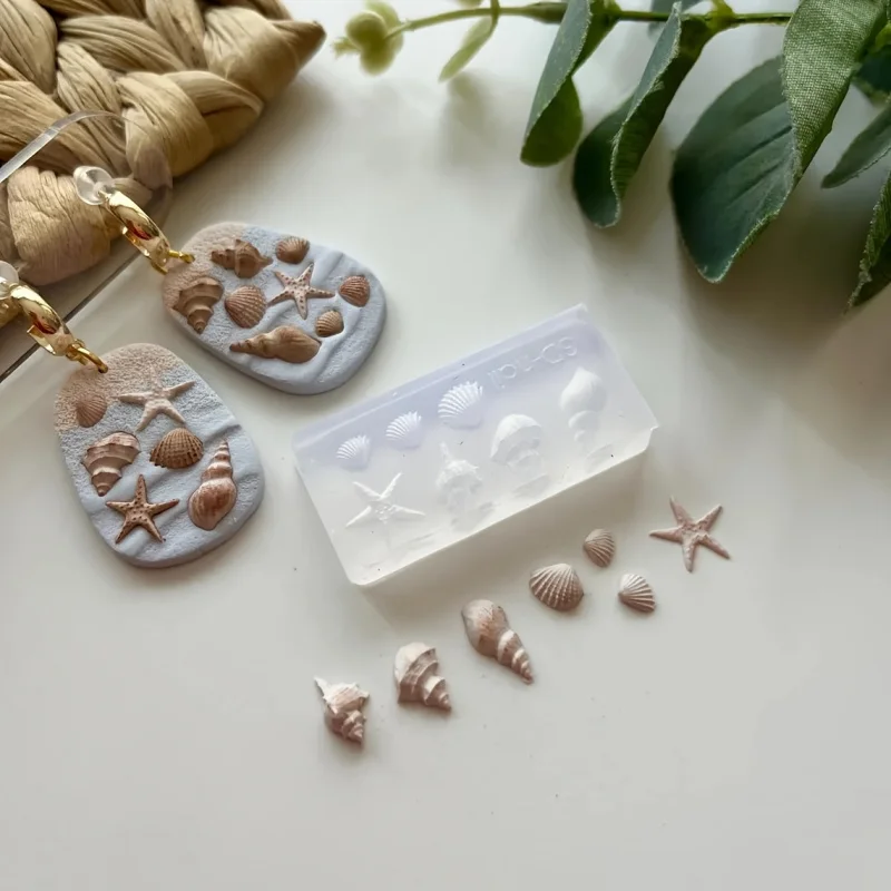 Small Silicone Mold for Polymer Clay