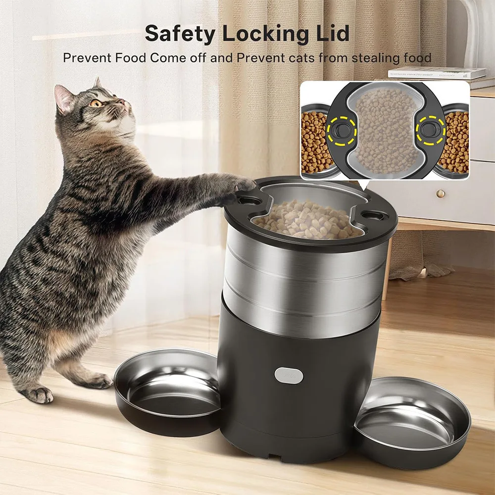 Comedero automático para perros y gatos con control porciones - imagen 4