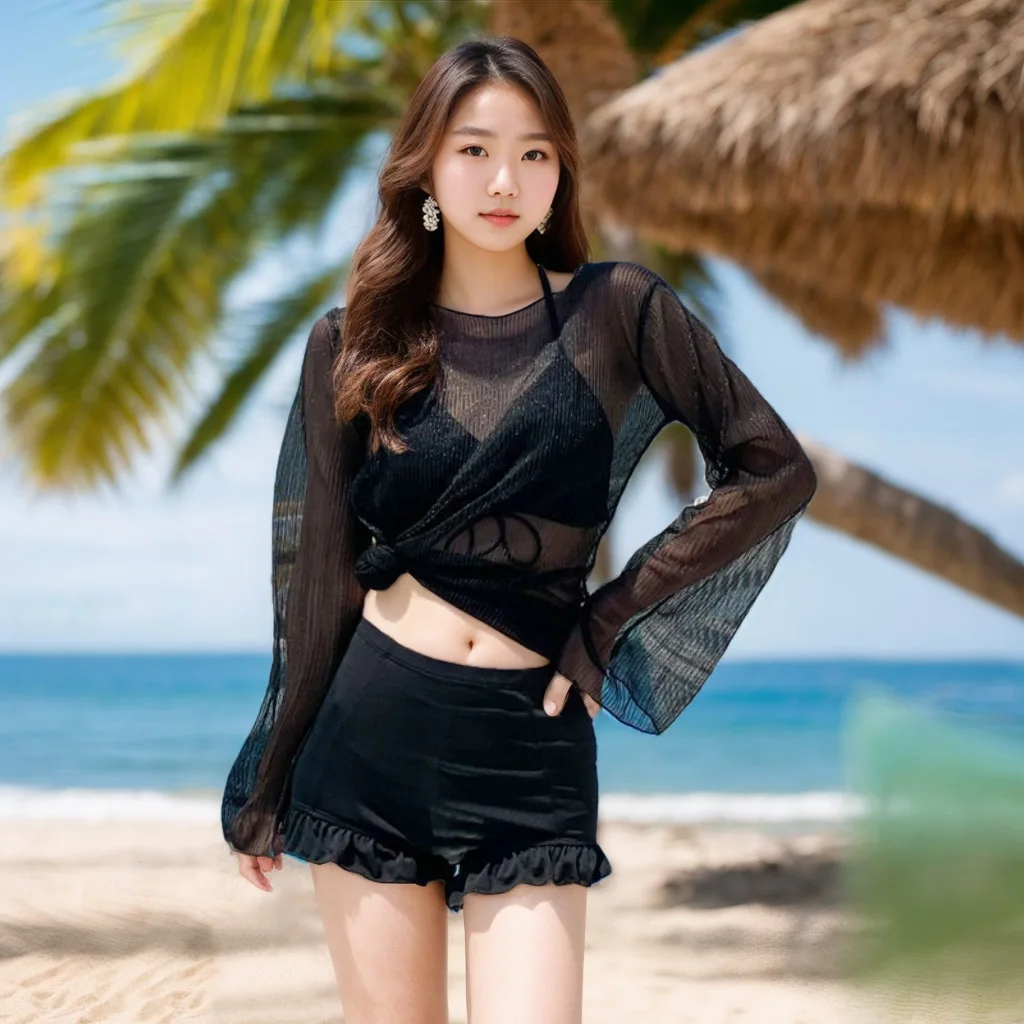 B black 3pcs