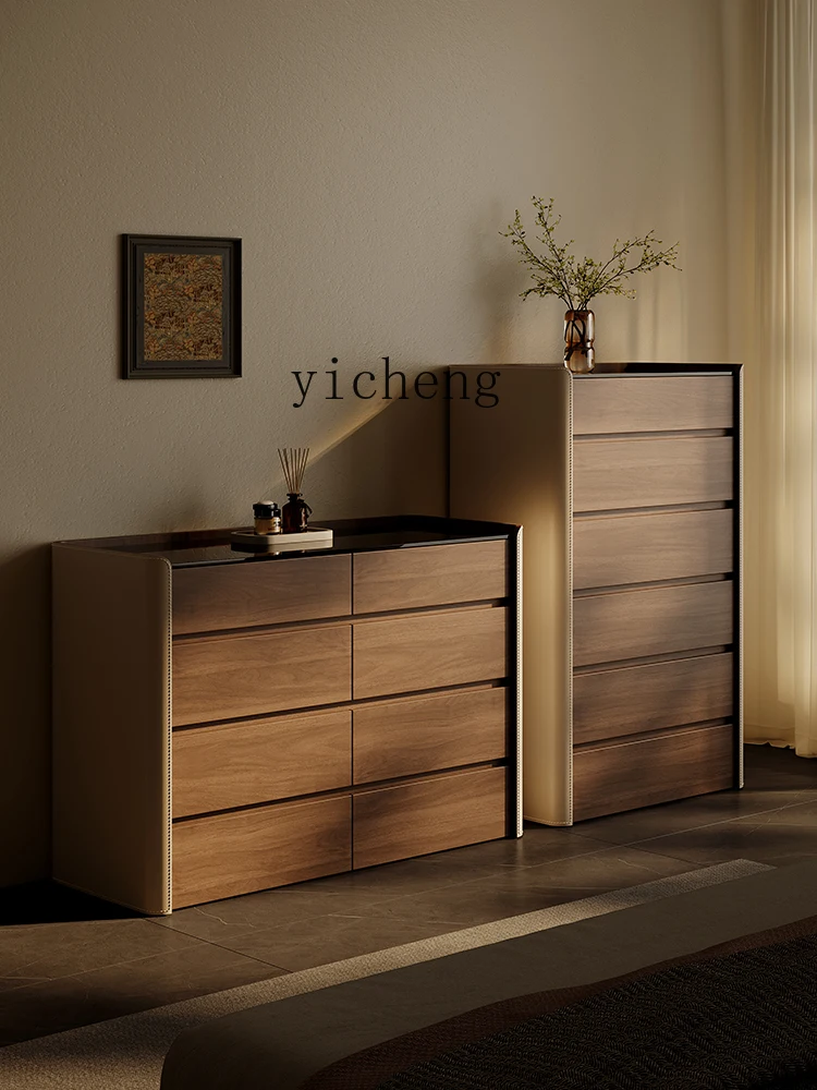Sideboard Home Living Room High-End Storage Cabinet Bedroom Drawer-Style Storage Organizer Eight Spares Cabinet