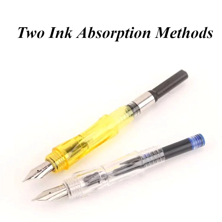 JINHAO Shark Fountain Pen 0.4mm Nib School Supplies Office Ink Pen Two Ink Absorption Methods Writing Calligraphy Pen Stationery view 4
