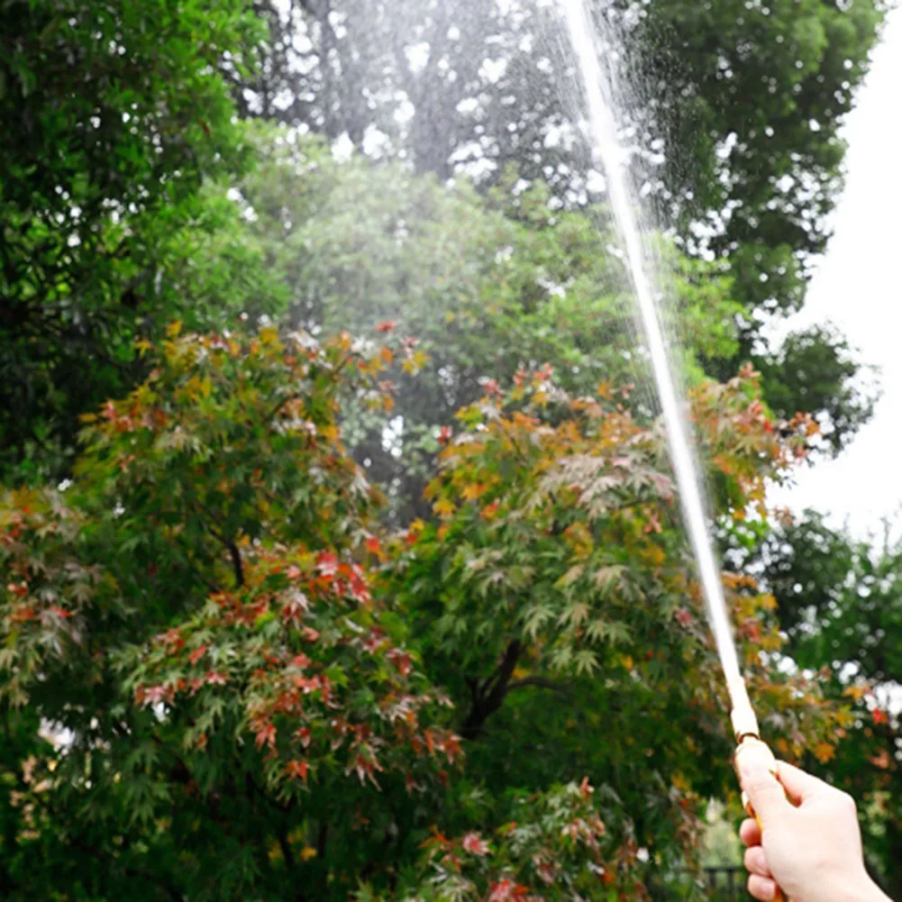 Copper Alloy Practical Design Multi Use Efficiency Compact Spray Nozzle Copper Alloy Construction Watering Tasks