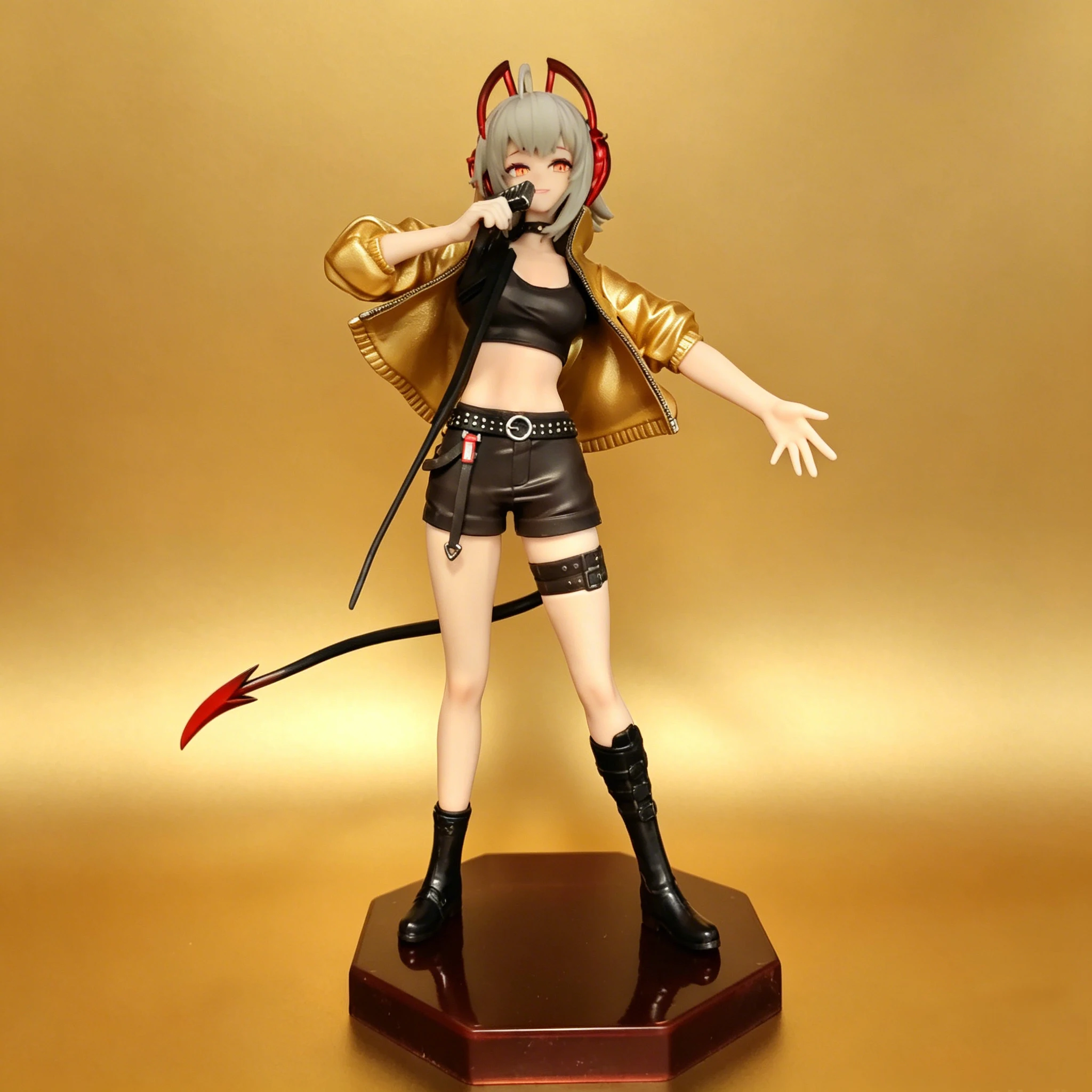Arknights W Figur 23cm Geschenk+ Ich kann es kaum erwarten, Ver Anime Girl Figurine PVC-Modellstatue zu erwarten, Sammlerstück, Schreibtischdekoration, Geschenk
