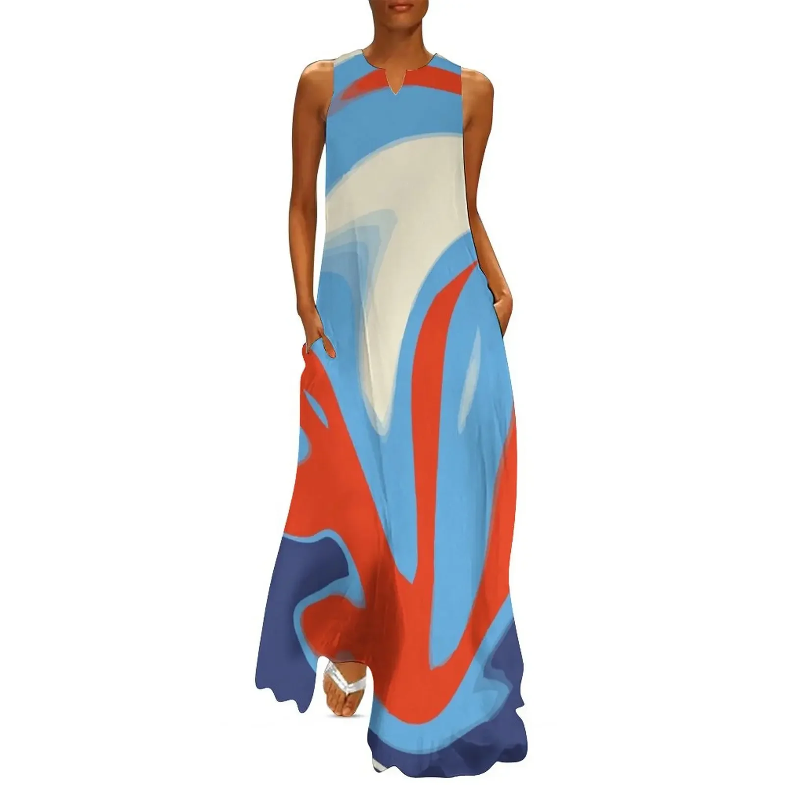 

Fashion Art - 340 Long Dress womens dress dresses ladies 2025 summer women's summer clothing 2025 Dress