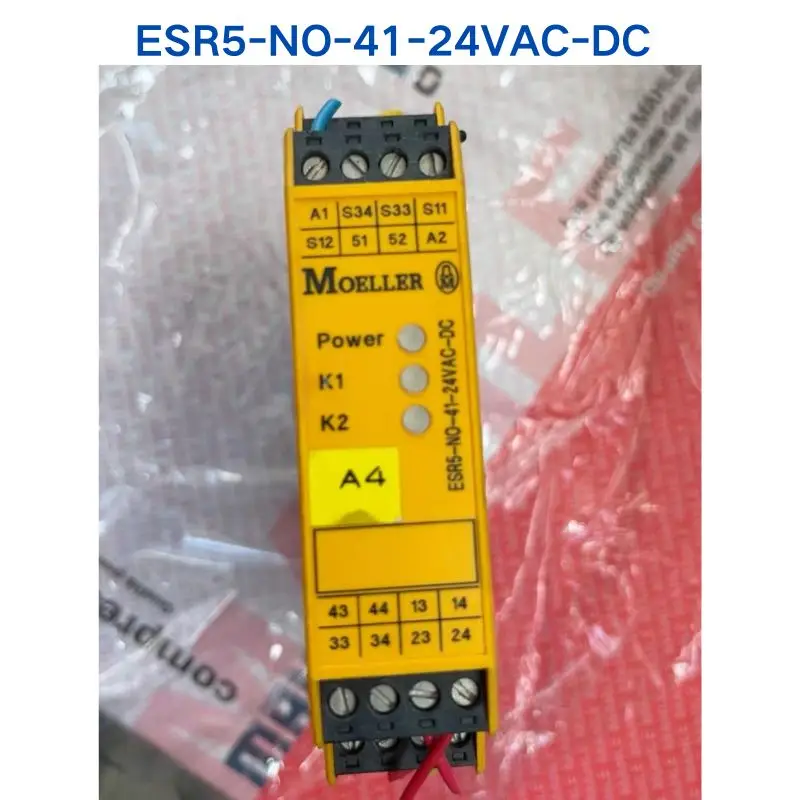 

Second-hand test OK MOELLER relay ESR5-NO-41-24VAC-DC