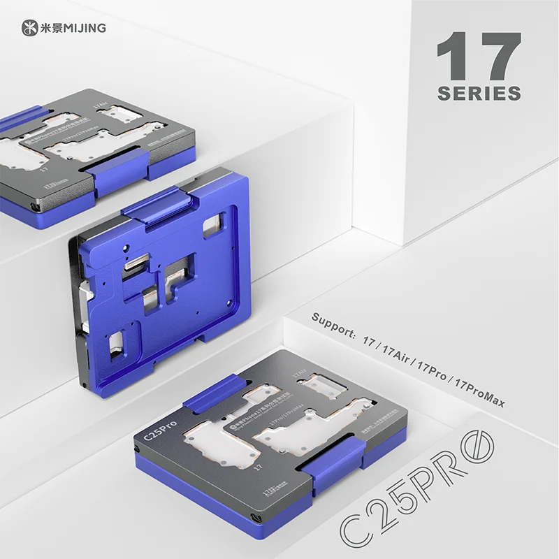 

Многоуровневая тестовая стойка MIJING C25PRO для материнских плат серии 17, поддерживает модели 17/17Air/17Pro/17ProMax