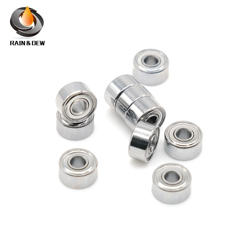 10Pcs Naill Drill For Strong Handpiece Bearing 730 683ZZ ABEC-9 Tips Bearing 3X7X3 mm High Speed Precision For Nail Polisher