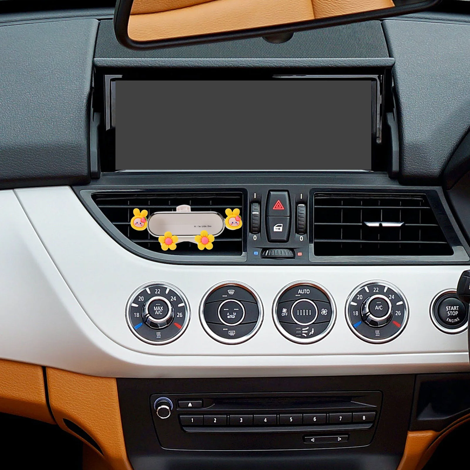 

Cute Bunny Phone Holder Car Vent Mount Rabbit Phone Stand Stable Mobile Holder Vehicle Dashboard Accessory Car Vent Accessories