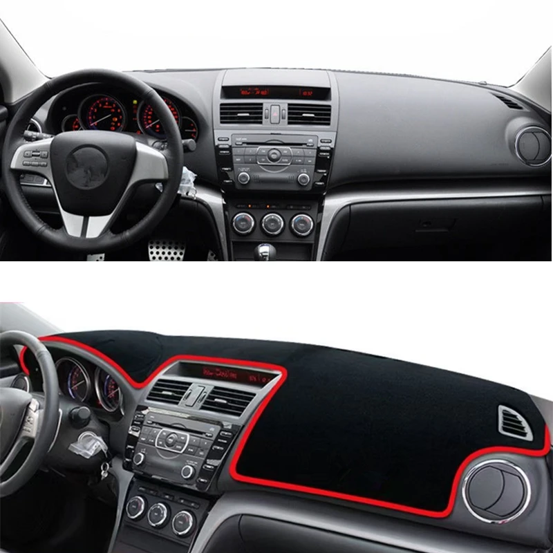 

Dashboard Cover Protect Mat Pad For Mazda 6 2008-2013 GH Atenza 2009 2010 2011 2012 Car Accessories Dash Board Sun Shade Carpet