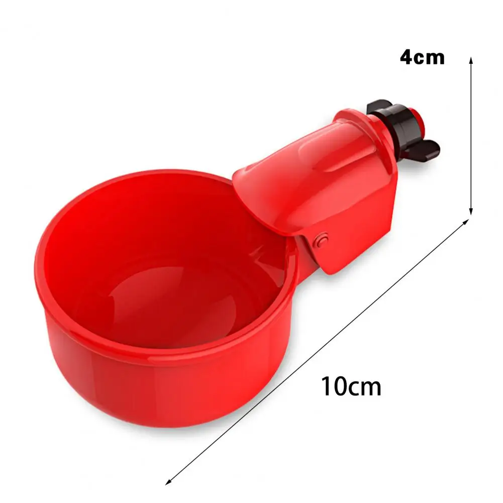 

Practical Chicken Drinking Bowls Automatic Water Dispensing Plastic Bite Resistant Chicken Drinker Poultry Accessories