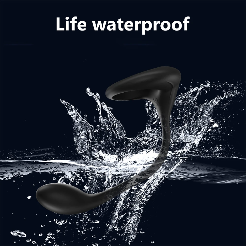 Wireless Remote Control Erection Ring Sex Toys for Mens Pleasure Anal Plugs Anal Stimulator Prostate Massager Adult Products 5