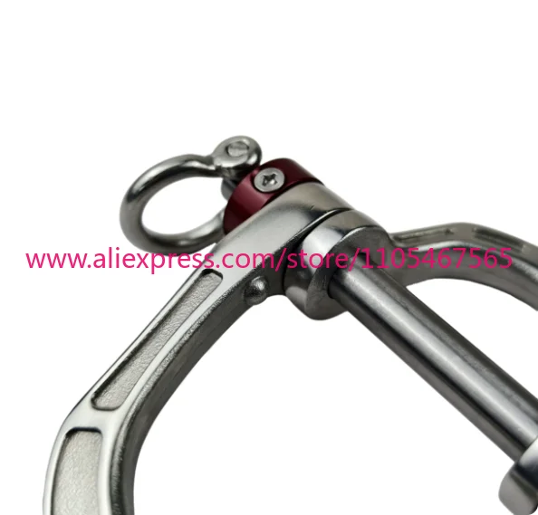 1PCS  Forged Steel Double D-Ring for 5-Point Harness, Heavy Duty Attachment Point for Racing Off-Road & Child Seat