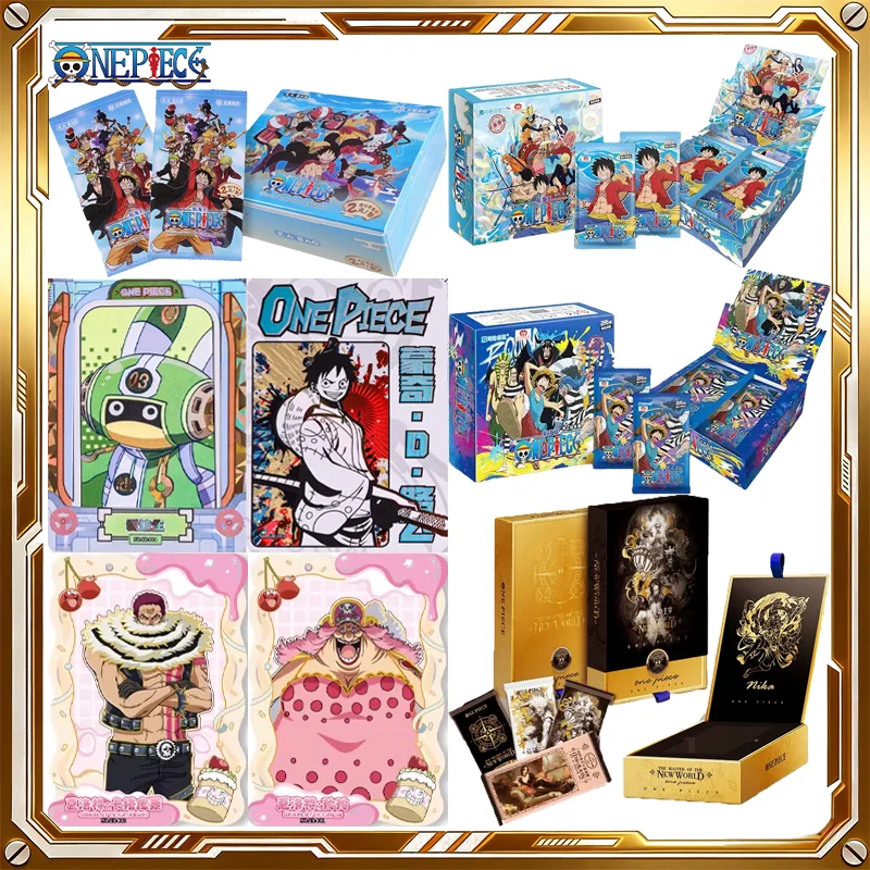 

Коллекционные карточки KABAO One Piece: Поляроидный дневник, 1-я серия V2, Загадочная коробка, Аниме-карточки для игры, Подарки на День рождения и праздники для детей