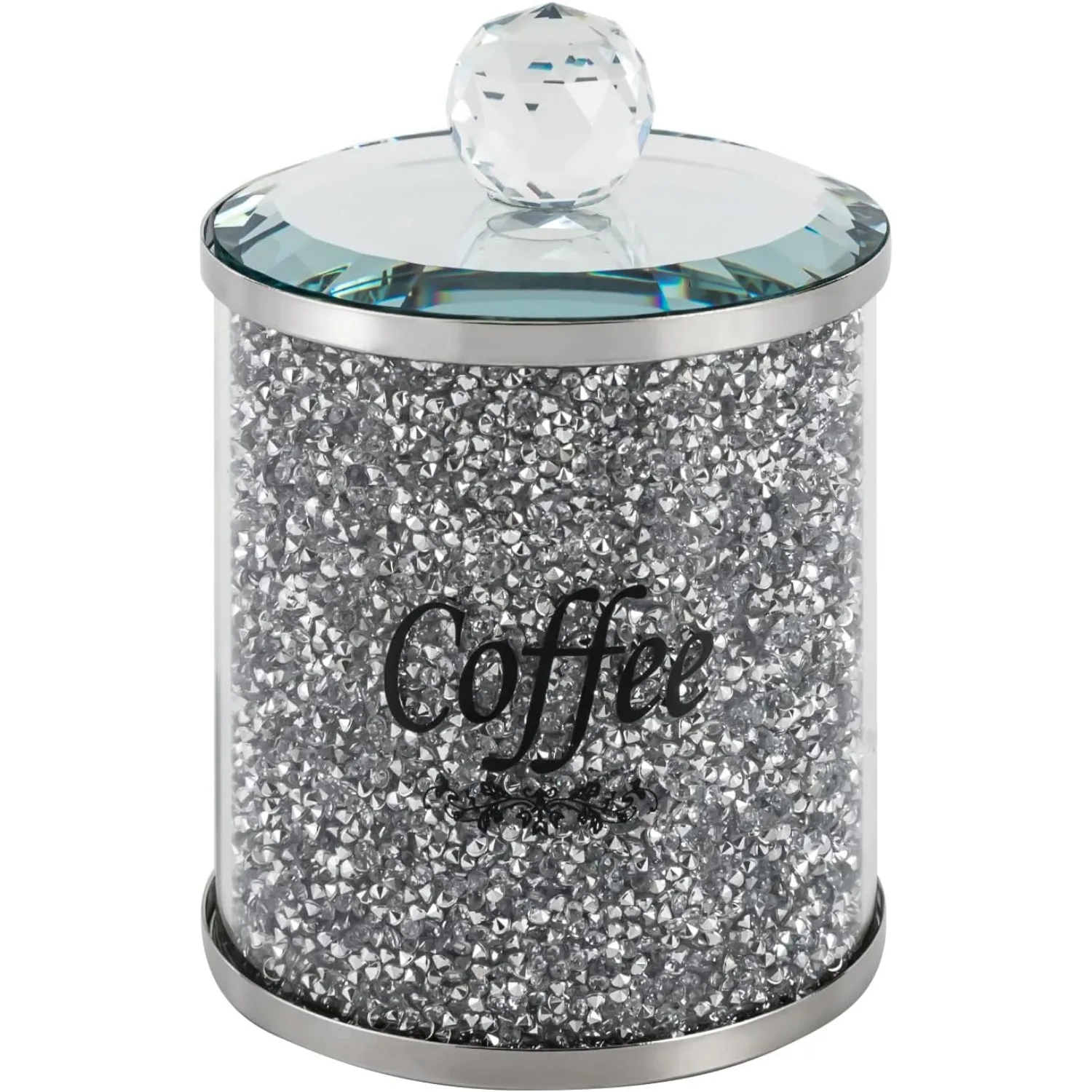 بيجونيابي 3er مجموعة ديامانتين بيهيلتر غلاسبيهيلتر جلاسفخس ميت ديكيل (10 * 14 سم / 4 * 5.5 بوصة)