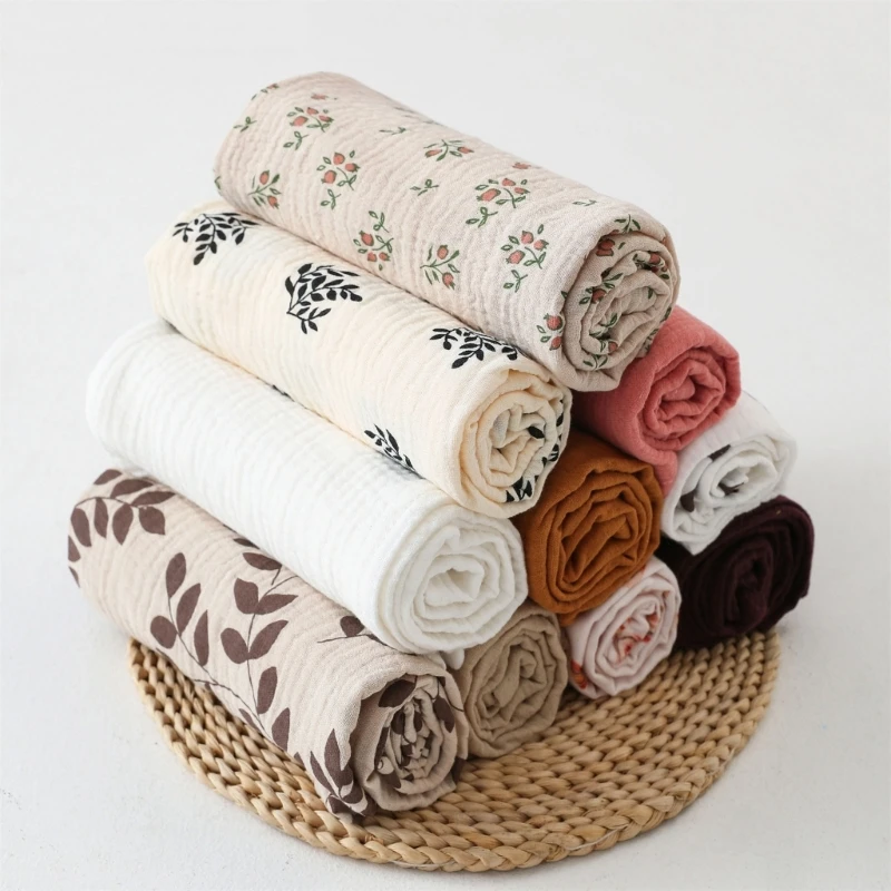 Simple Baby Blankets for Boys Girls Soft Lightweight Receiving Blanket