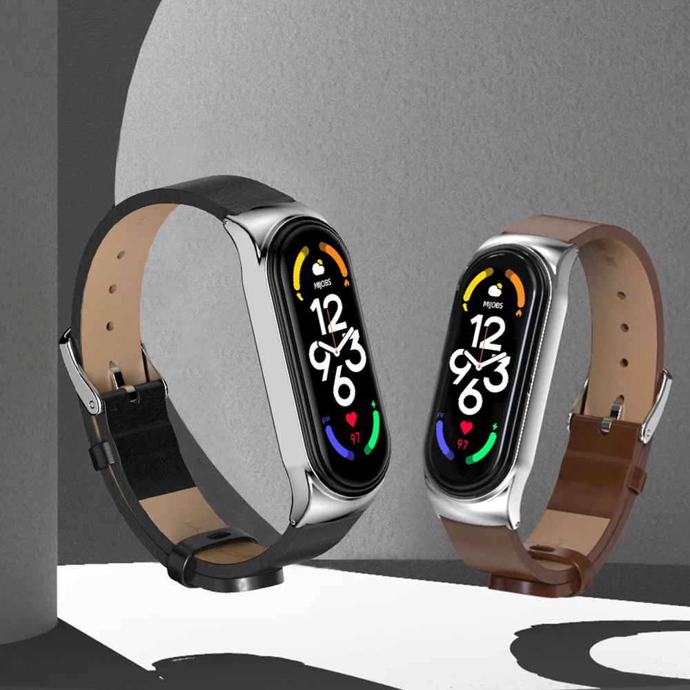 حزام ل Mi الفرقة 8 7 6 المعادن Milanese سوار على Mi الفرقة 6 معصمه الفولاذ المقاوم للصدأ Mi الفرقة 5 حزام ل شاومي Miband 4 3