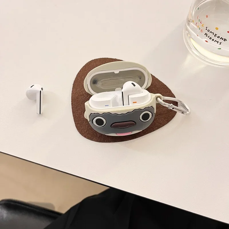 Cartoon Cow Earphone Case For Samsung Buds 3 Pro Bluetooth Wireless Personalized Silicone Protective Case Galaxy Buds3 Soft Case