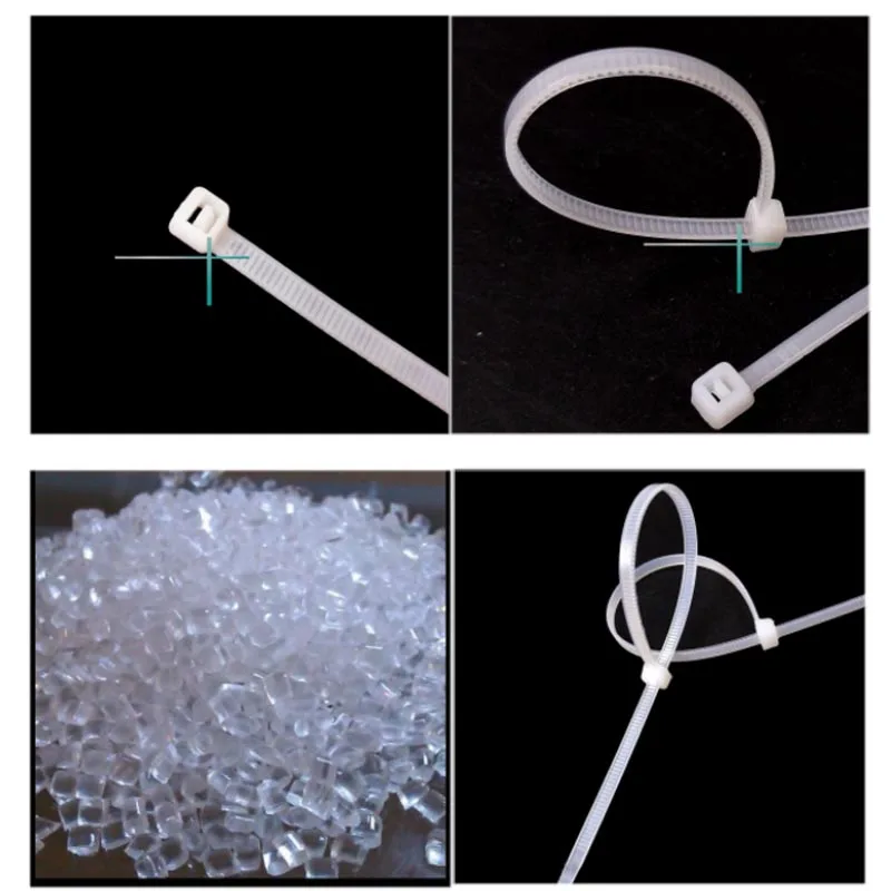 100 Stück 150 mm Kabelbinder zum Umwickeln von Drähten, Gartenpflanzen-Wurzelkugeln, Kabelbinder aus Kunststoff und Nylon, zum Befestigen von Drähten, Befestigungsring, Heimwerkzeug B1