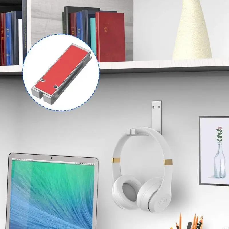 270b 1pc/2pcs Apparto per cuffie pieghevoli per gancio in metallo resistenza per sala da lavoro pulito spazio per