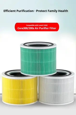 High-Efficiency Activated Hepa Filter Replacement For Levoit Air Purifier Core 300 Spare Parts Air Purifier Filter Accessories