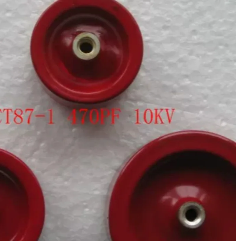 High frequency high voltage ceramic dielectric capacitor CT87-3 2200PF-M 7.5KV